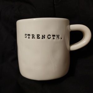 Rae Dunn "Strength" Mug